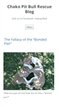 Mobile Screenshot of blog.chako.org