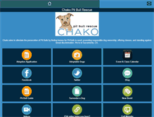 Tablet Screenshot of chako.org